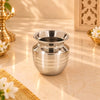 Image 1 of Default Title for the product Spillbox Stainless Steel Lota|Kalash|Sombu|Theertha Sembu | Vessel |Jug | Karwachauth | Diwali | Mandir Wedding|Kamandal|Gangajal|Water Gangotri|Chambu 420ml
