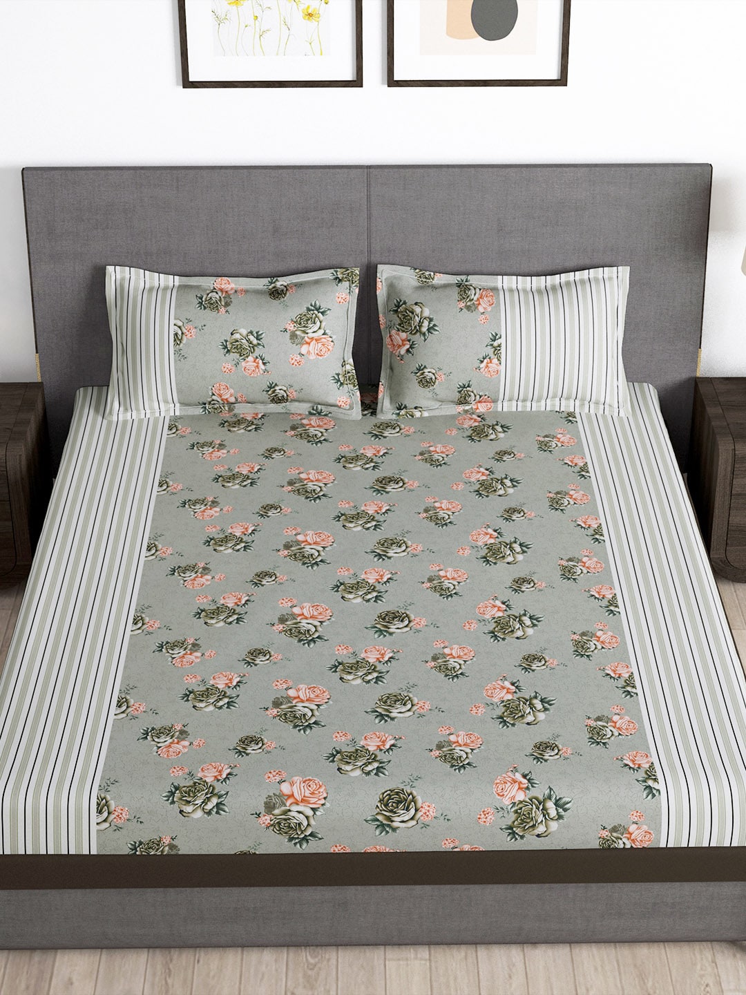 https://cdn.shopify.com/s/files/1/1857/6931/products/b543b62d-4594-4425-a857-7af7e61a02611685959327201-Storyhome-Arena-Grey--Pink-Floral-Printed-180-TC-Queen-Bedsh-2.jpg?v=1703230049
