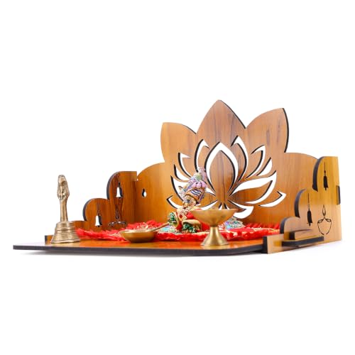 Image 1 of Small-3 for the product Sehaz Artworks Pooja Mandir for Home