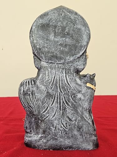 Image 7 of Breeze Handicrafts Paper Mache Ardhanarishvara Idol, Shiva Parvati Golu Doll, Navratri kolu bommai Multicolor