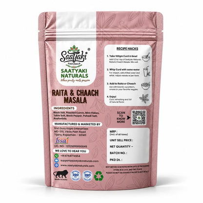 Image 7 of SAATYAKI NATURALS Raita & Chaach Masala