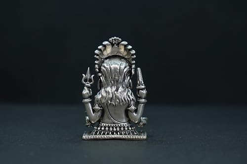 Image 3 of Dista Silvers Antique Nakoda Bhairav 82.18G