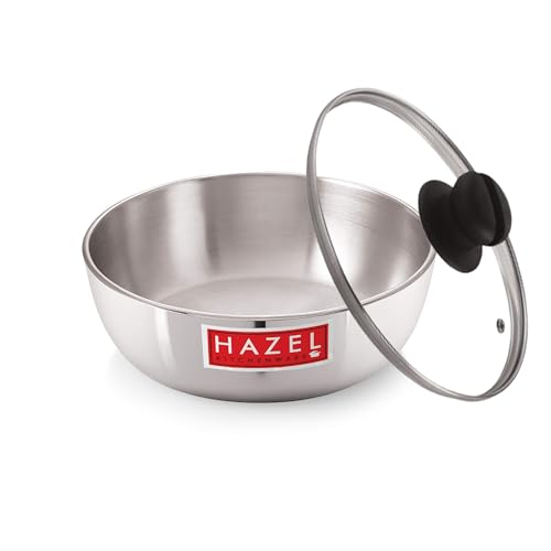 Image 10 of Aluminium (With Glass Lid) / 3.75 Liters for the product HAZEL Aluminium Induction Bottom Tasra