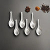 Image 1 of Default Title for the product HAZEL Stainless Steel Small Masala Spoon Set of 6, 8.8 Cm