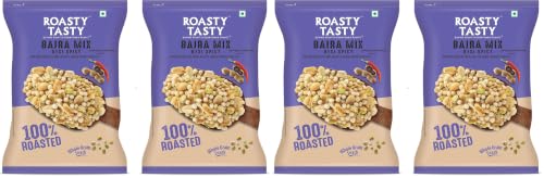 Image 9 of Bajra Mix Desi Spicy / 200 g (Pack of 4) for the product Roasty Tasty Bajra Mix Desi Spicy Millet Namkeen