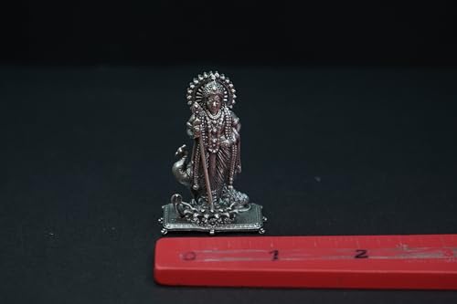 Image 3 of Dista Silvers Antique Muragan Idol Standing 42.84G
