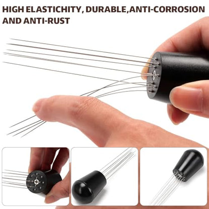 Image 5 of Supvox Coffee Stirrer WDT SUS 304 Needle Distributor Removable Pins Stand