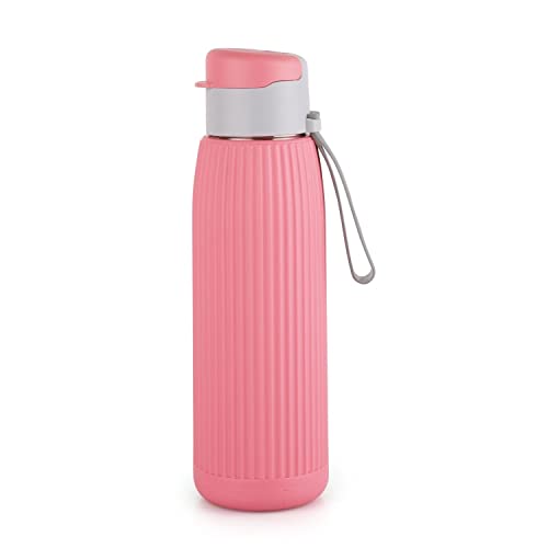Image 1 of Pink / 630 ml for the product CELLO Puro Steel-X Inner Steel Insulated Water Bottle