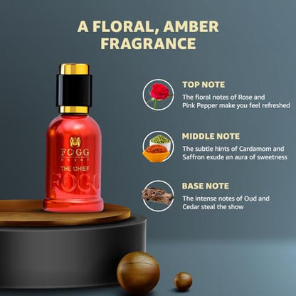 Image 4 of Fogg Scent Chief and Commander Perfume Gift Set for Men, Long-Lasting, Fresh & Powerful Fragrance, Eau de Parfum