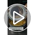 Image 2 of MARU Stainless Steel Dabba Set for Kitchen with Transparent Lids Set of 3 (500ml, 750ml, 950ml)