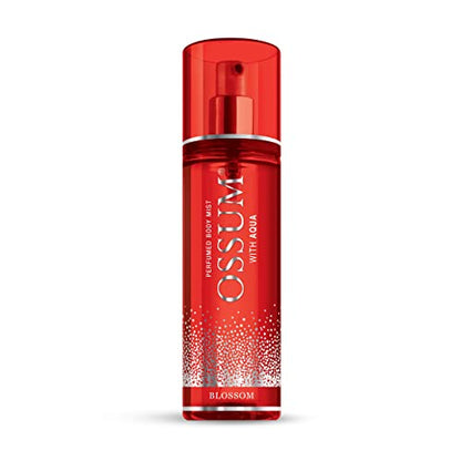 Image 1 of 115 ml / Pack of 1 for the product Ossum Blossom, Perfume Body Mist With Aqua, Long-Lasting Freshness, Made For Women