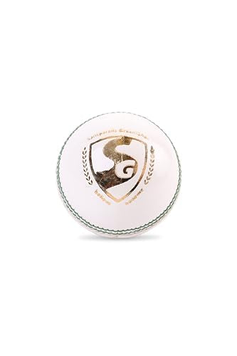 Image 2 of SG Cricket Balls Test White YTH