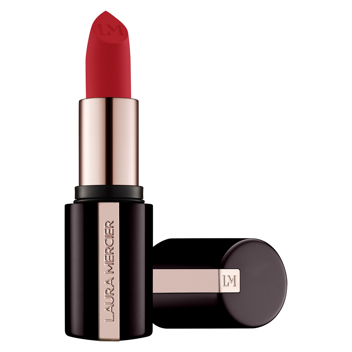 Image 1 of Laura Mercier Caviar Smoothing Matte Lipstick - 520 Scarlet Velvet
