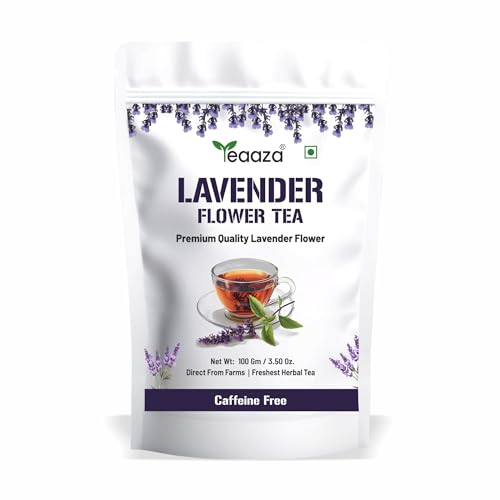 Image 1 of Pack of 1 for the product Teaaza Lavender Flower Tea, 100 Gm-100 Cups