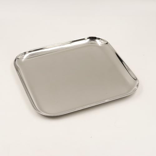 Image 1 of Default Title for the product Spillbox Stainless Steel Serving Tray Pack of 1