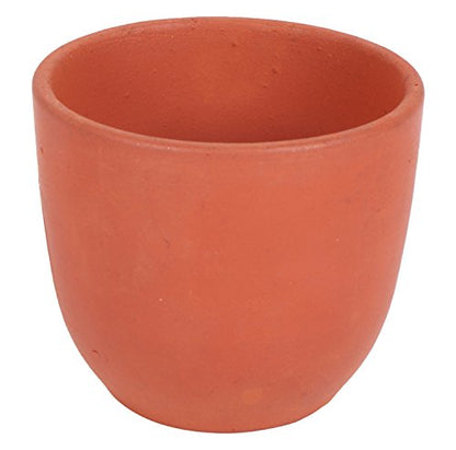 Image 4 of Mitti Cool Clay Cherry Cup Set, 6-Piece, Brown