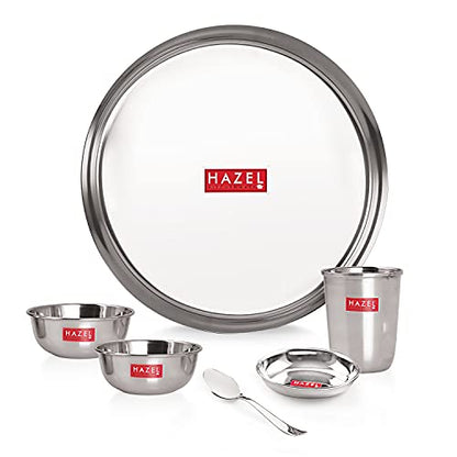 Image 2 of 6 / Plain for the product HAZEL Stainless Steel Dinner Set