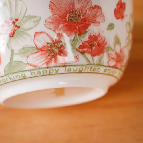 Image 6 of Nestasia Ceramic Soup Bowl with Spoon Set of 4 (400ml Each)