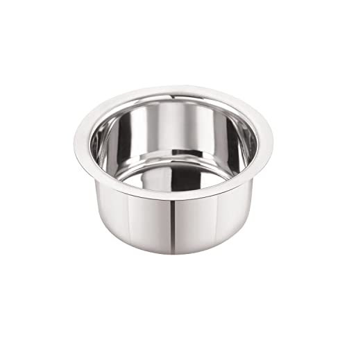 Image 1 of Default Title for the product neelam Stainless Steel Flat Bottom Tope 550ml