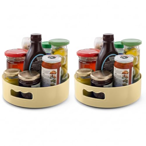 Image 4 of Cream V1 / 1 for the product HomeWiz 360° Rotating Kitchen Organiser