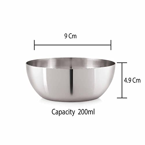 Image 4 of neelam Stainless Steel 5.5 18G JK Vati, Silver