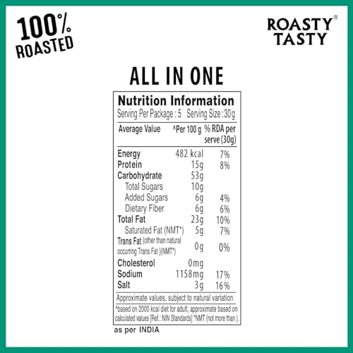 Image 8 of Roasty Tasty All in One Roasted Namkeen Mix 200g