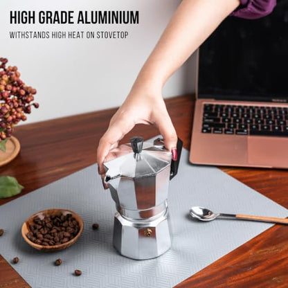 Image 3 of Sipologie Roma Moka Pot Espresso Maker, 180ml