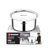 Image 1 of Default Title for the product BERGNER Argent TriPly Stainless Steel Tope with Lid 1.2 L