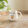 Image 1 of Default Title for the product ExclusiveLane 'Chai ho Jaye' Ceramic Coffee Mug 300 ml
