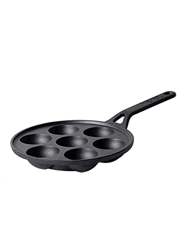 Image 2 of Small for the product Meyer Pre Seasoned Cast Iron 12 Cavity Appam Patra, 26cm