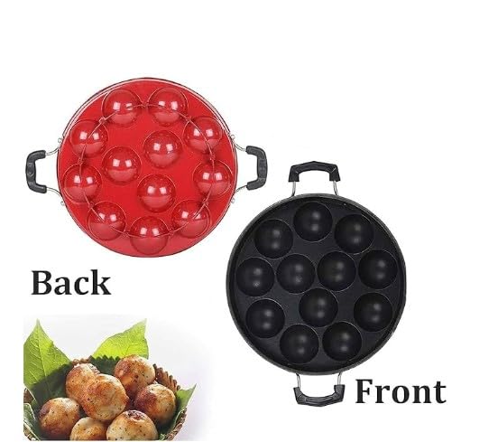 Image 6 of Generic Non-Stick Appam Patra 7 Cavity Appe Pan 21 cm