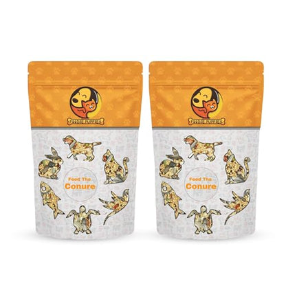 Image 4 of Pouch - Conure Seed, 2Kg for the product Foodie Puppies Bird Food for Conures
