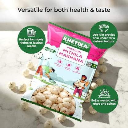 Image 12 of Khetika Premium Mithila Makhana