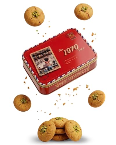 Image 1 of Default Title for the product the 1970 shop 100% Besan Nankhatai Cookies 150g