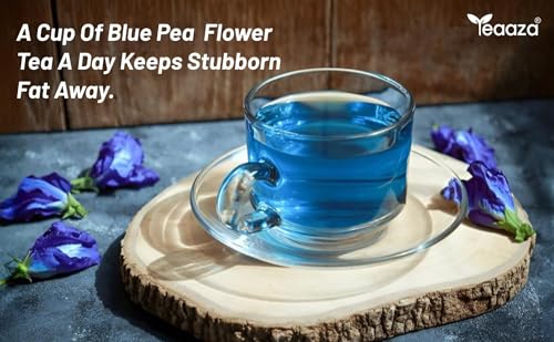 Image 3 of Teaaza Blue Butterfly Pea Flower Tea For Weight Loss, Belly Fat | 30 Grams| 60 Cups