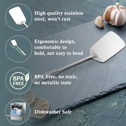 Image 4 of Parage Stainless Steel Kitchen Turner/Spatula 36.8 cms