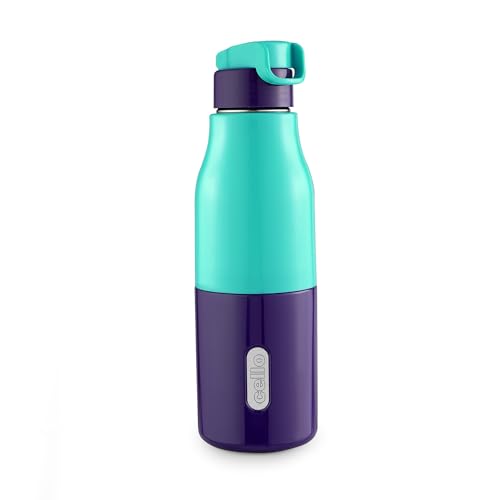Image 5 of Pestal Green / 490 ml for the product Cello Puro Steel-X Felix Insulated Water Bottle