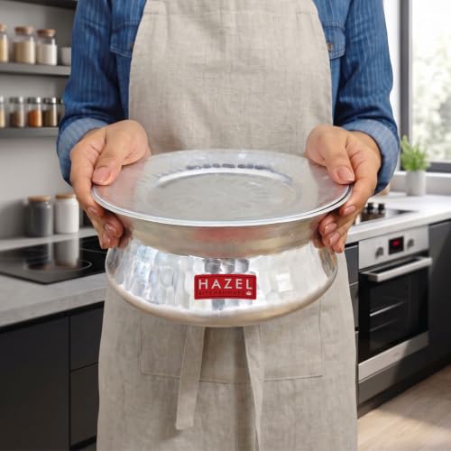 Image 5 of 1 / 2.4 Litres for the product HAZEL Biryani Pot Aluminium Handi Set