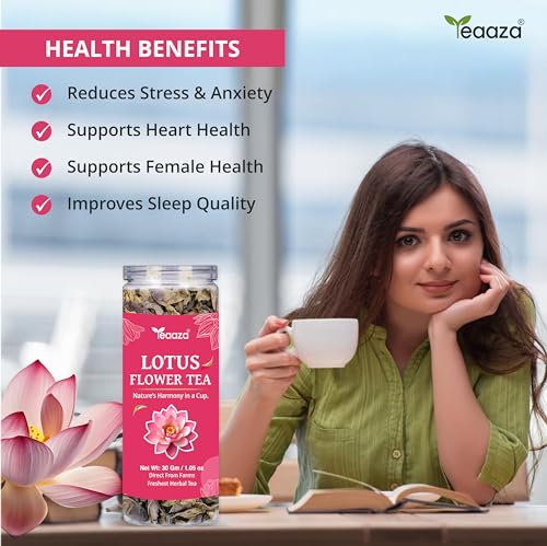 Image 5 of Teaaza Lotus Flower Tea – 30G (60 Cups)