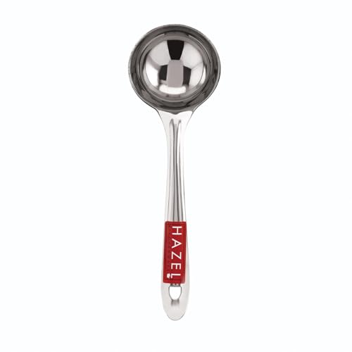 Image 5 of HAZEL Stainless Steel Ladle for Kitchen 7.3 cm Dia