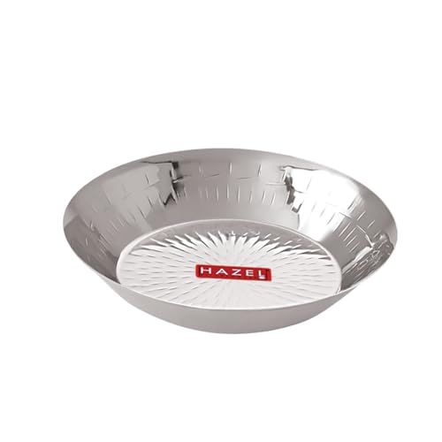 Image 7 of HAZEL Stainless Steel Snack Plate 20.7cm Pack of 6
