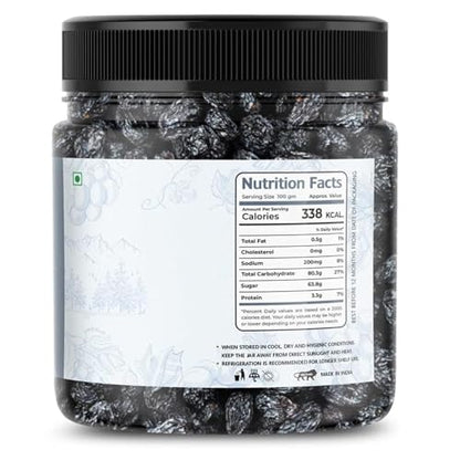 Image 2 of Lila Dry Fruits Kali Kismis - 200 gm | Seedless Afghani Black Raisins