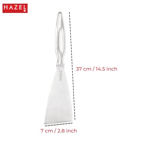 Image 4 of HAZEL Stainless Steel Pizza Cutter & Lifter