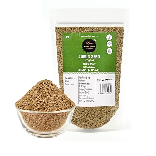 Image 4 of Halyf Spices Cumin Seed -Whole (Sabut Jeera) 200 Gm
