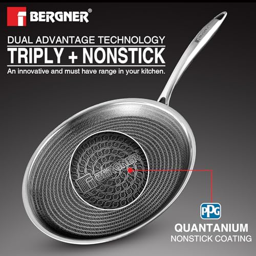 Image 5 of BERGNER Hi-Tech Giro Triply Stainless Steel Dosa Tawa