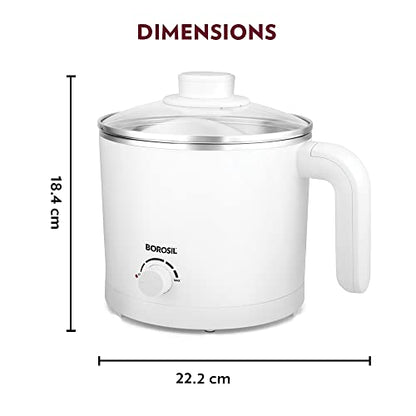 Image 3 of Borosil 1.2 L Cooltouch Electric Kettle