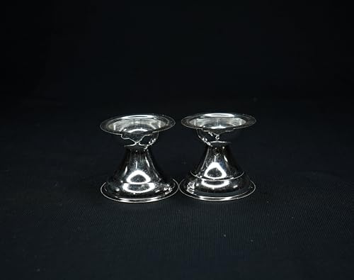Image 2 of Dista Silvers Pair of Diyas Silver 20 Grams
