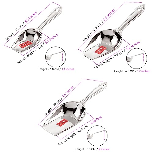 Image 10 of HAZEL Stainless Steel Grocery Scoop