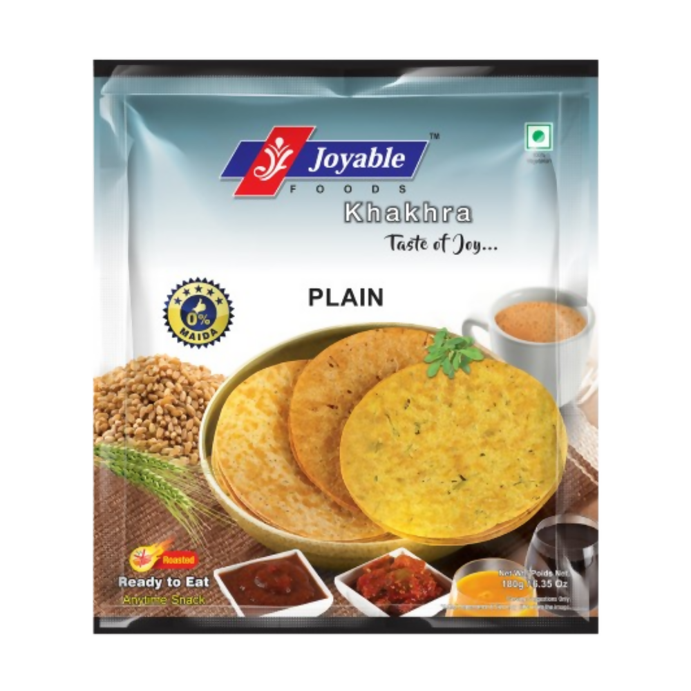Image 1 of 200 gm / Pack of 1 for the product Joyable Plain Khakhra