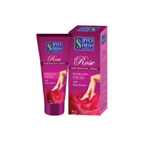 Image 1 of 60 gm / Pack of 1 for the product New Shama Jiyo Fresh Rose Hair Removal Cream